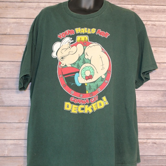 Other - Popeye The Sailor Man Christmas Official T-shirt